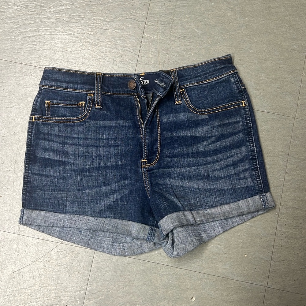 Hollister High-Rise Jean Shorts